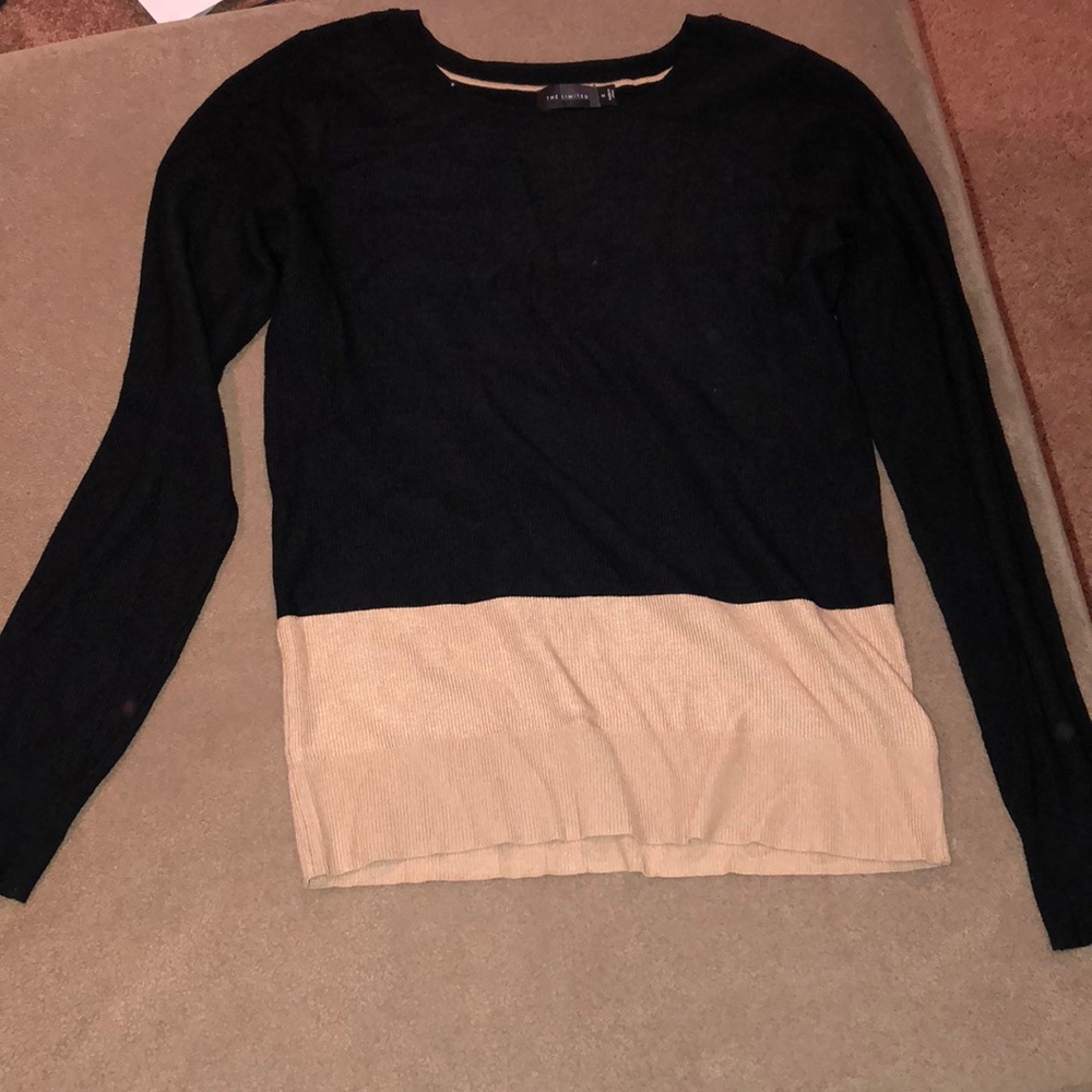 Limited two-tone sweater